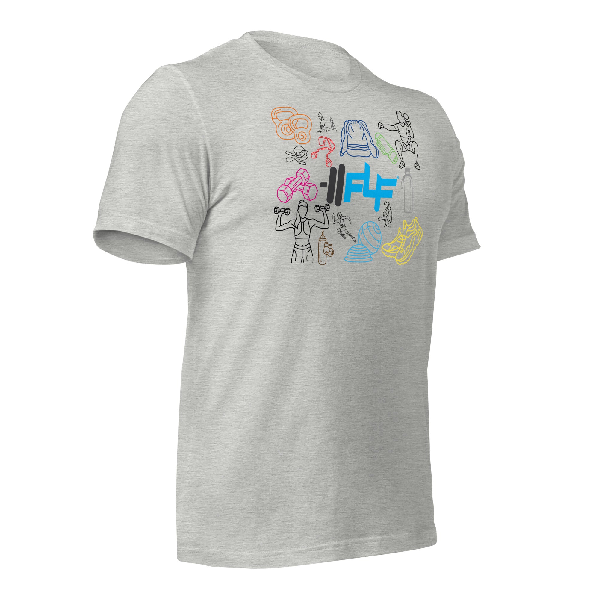 F4F Gym Icon T-Shirt image 6