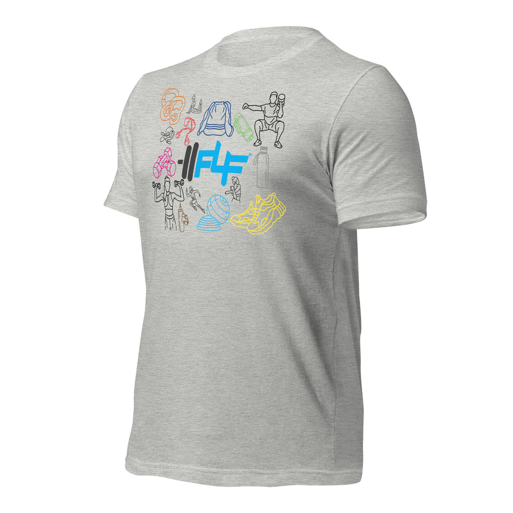 F4F Gym Icon T-Shirt image 5