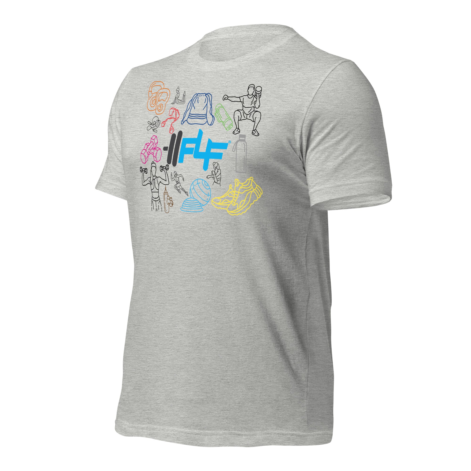 F4F Gym Icon T-Shirt image 5