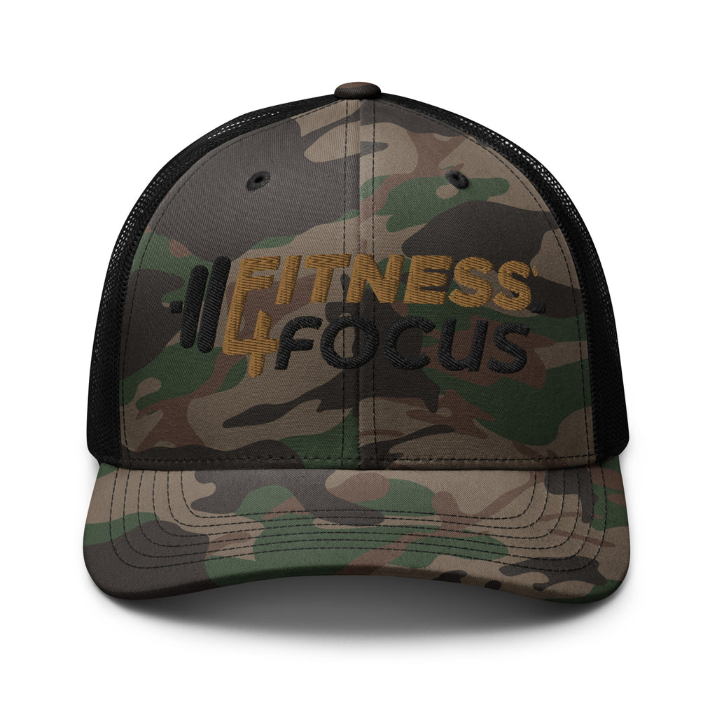F4F Camouflage trucker hat image 0