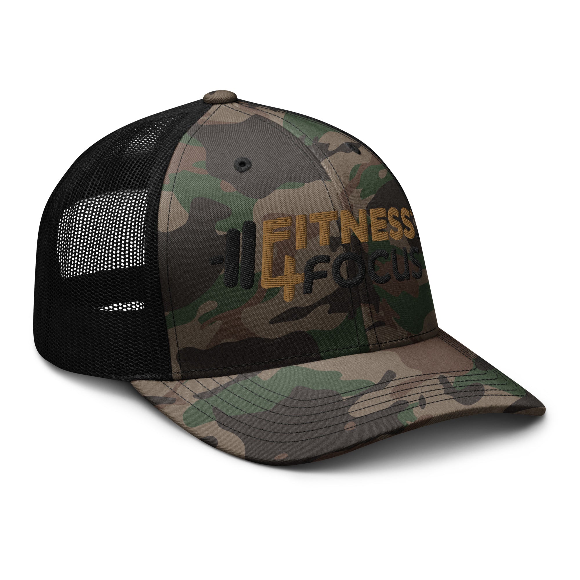 F4F Camouflage trucker hat image 5