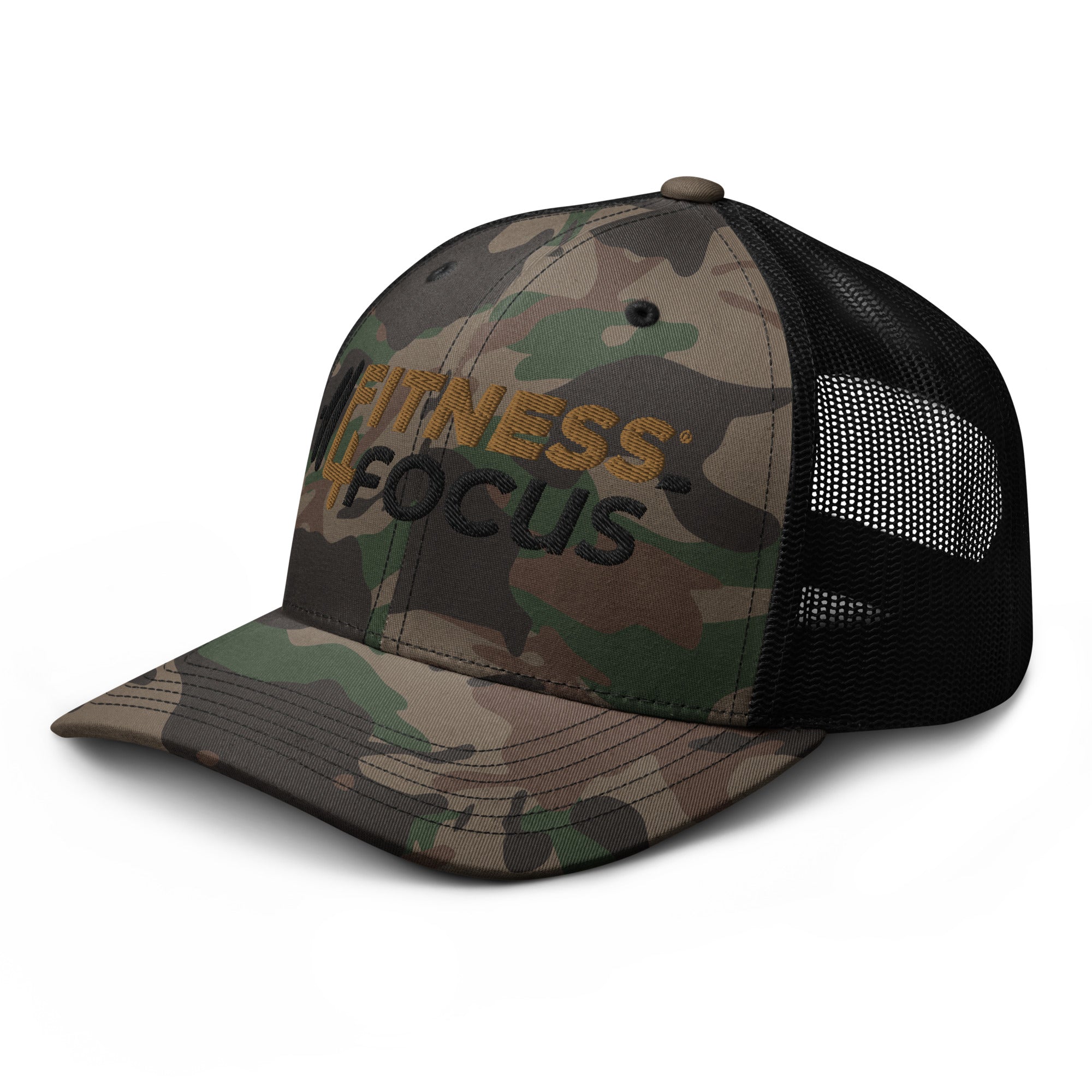 F4F Camouflage trucker hat image 3
