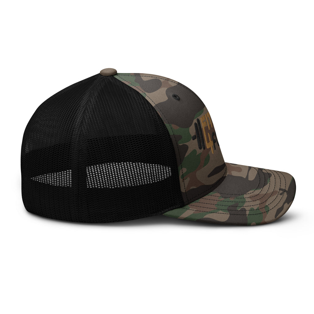 F4F Camouflage trucker hat image 4
