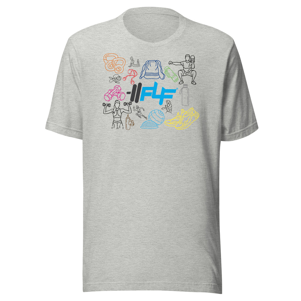 F4F Gym Icon T-Shirt image 3