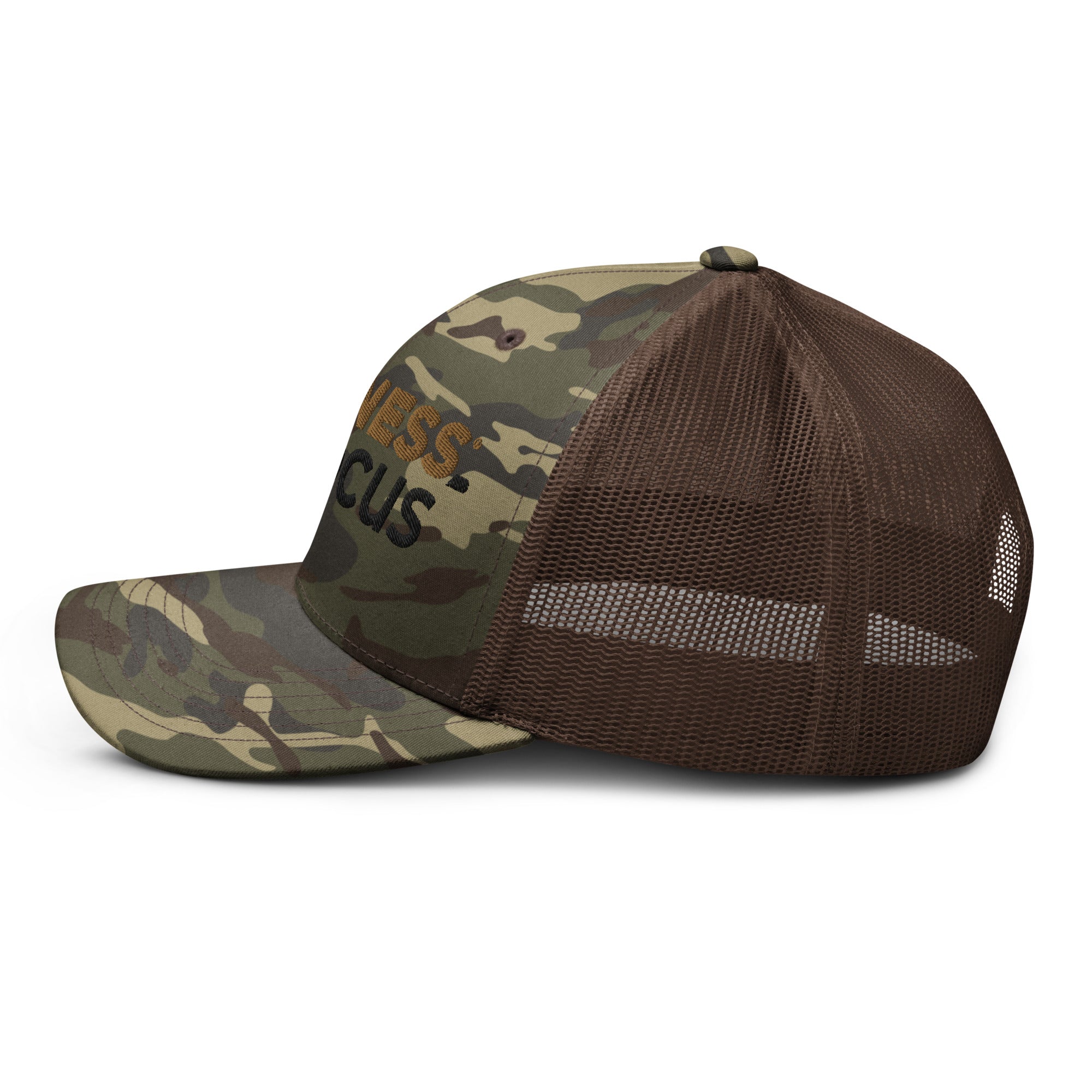F4F Camouflage trucker hat image 8