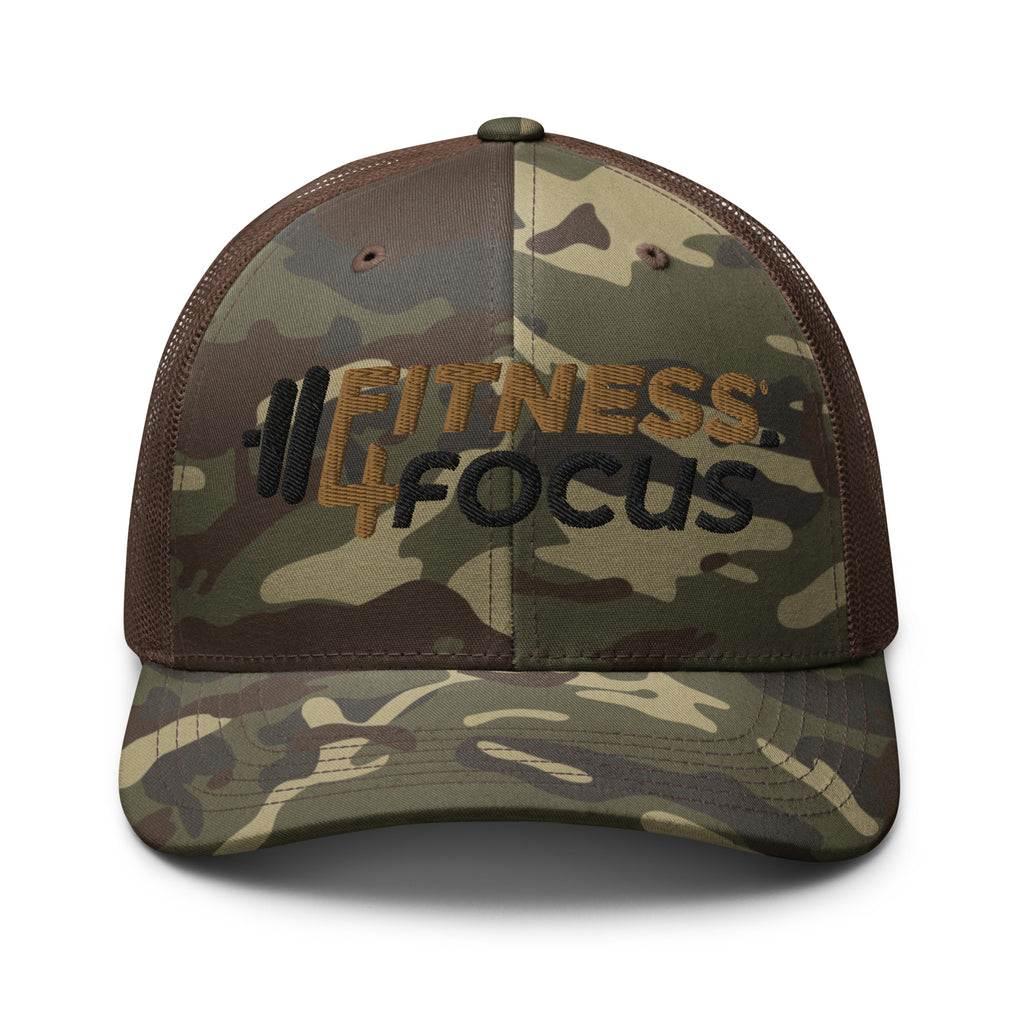 F4F Camouflage trucker hat image 6