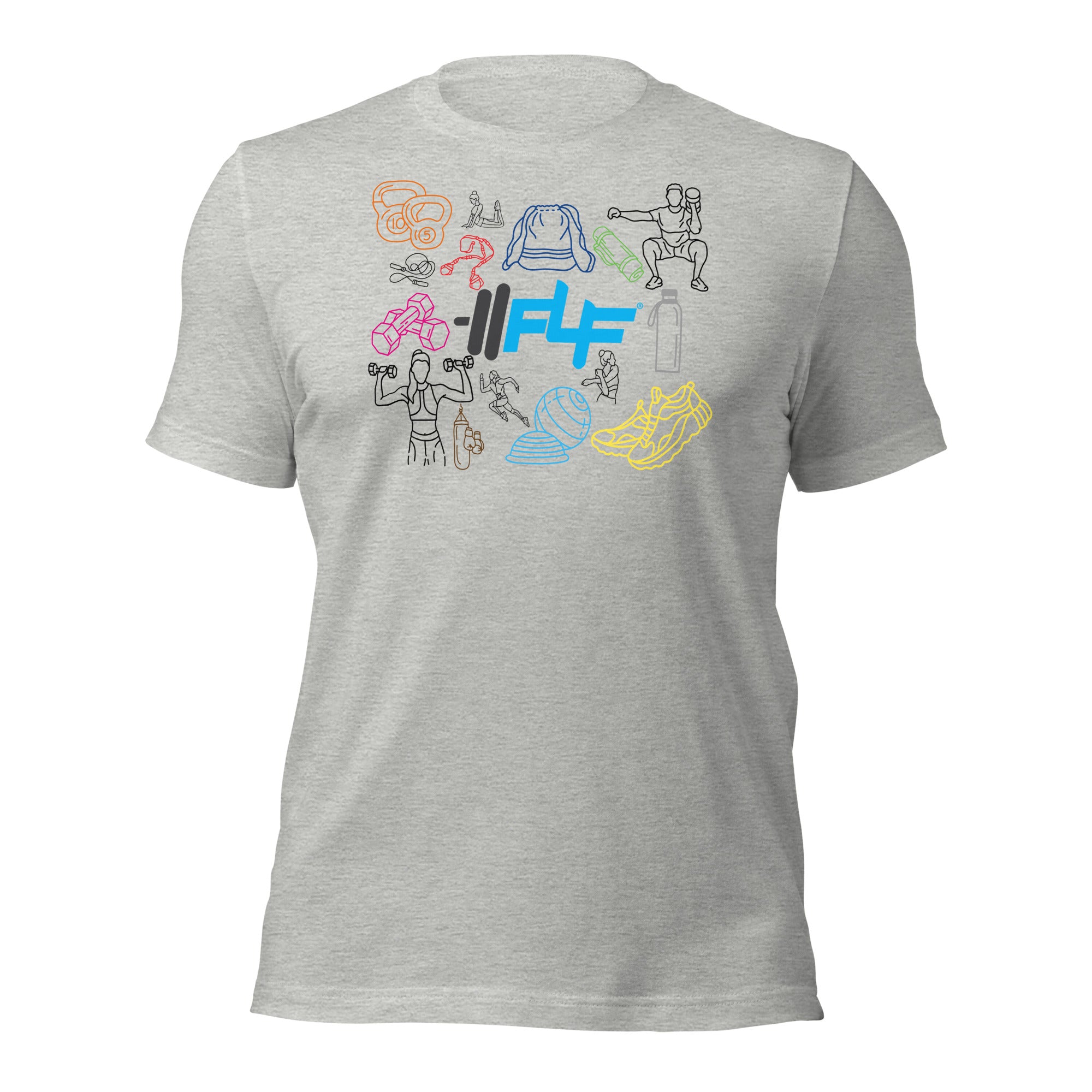 F4F Gym Icon T-Shirt image 0