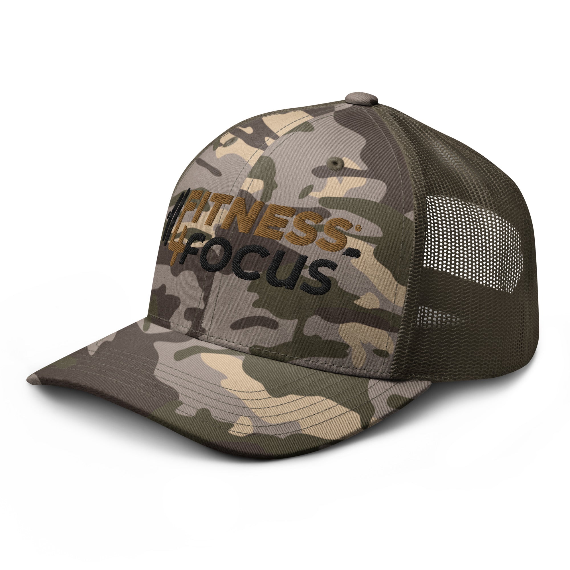 F4F Camouflage trucker hat image 15