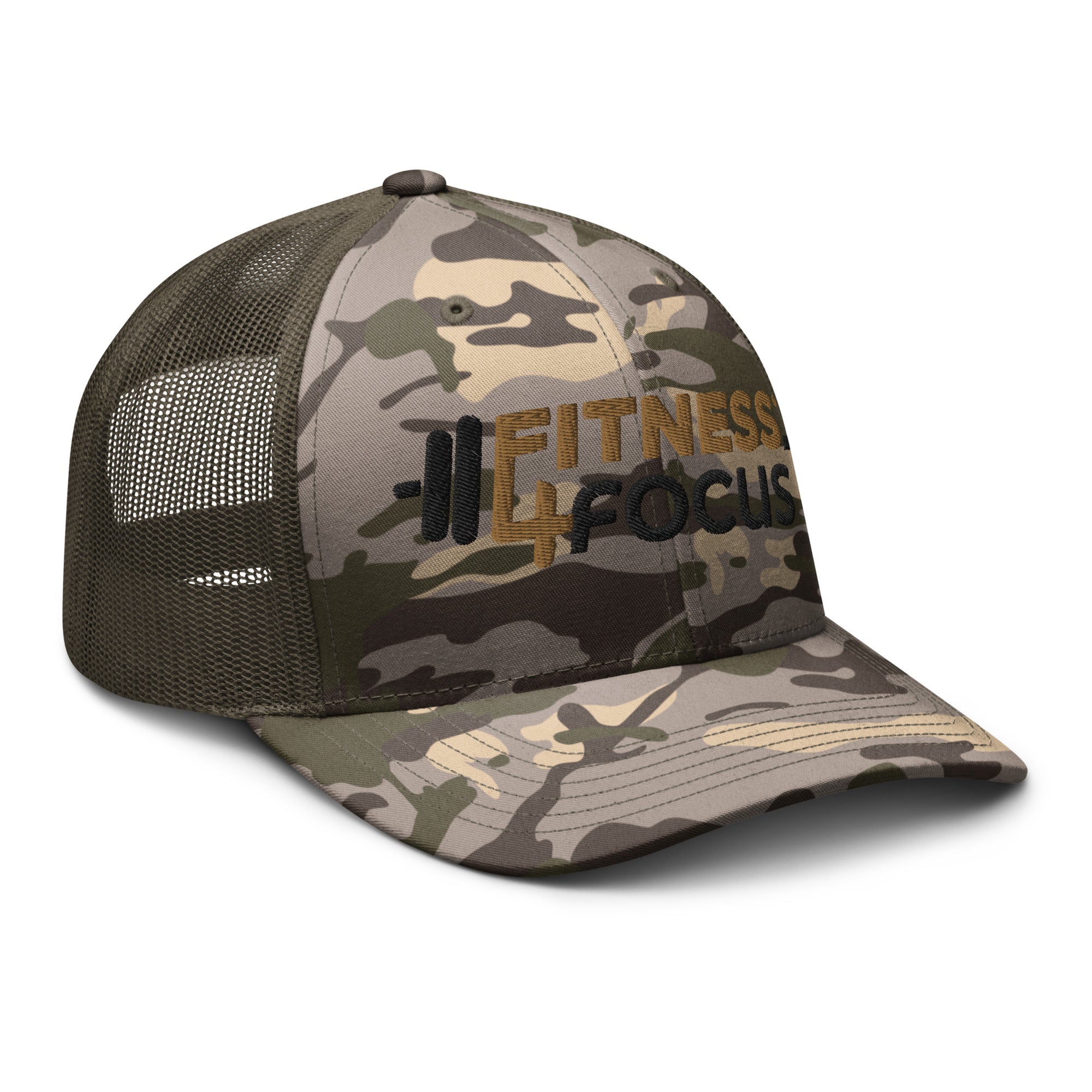 F4F Camouflage trucker hat image 17