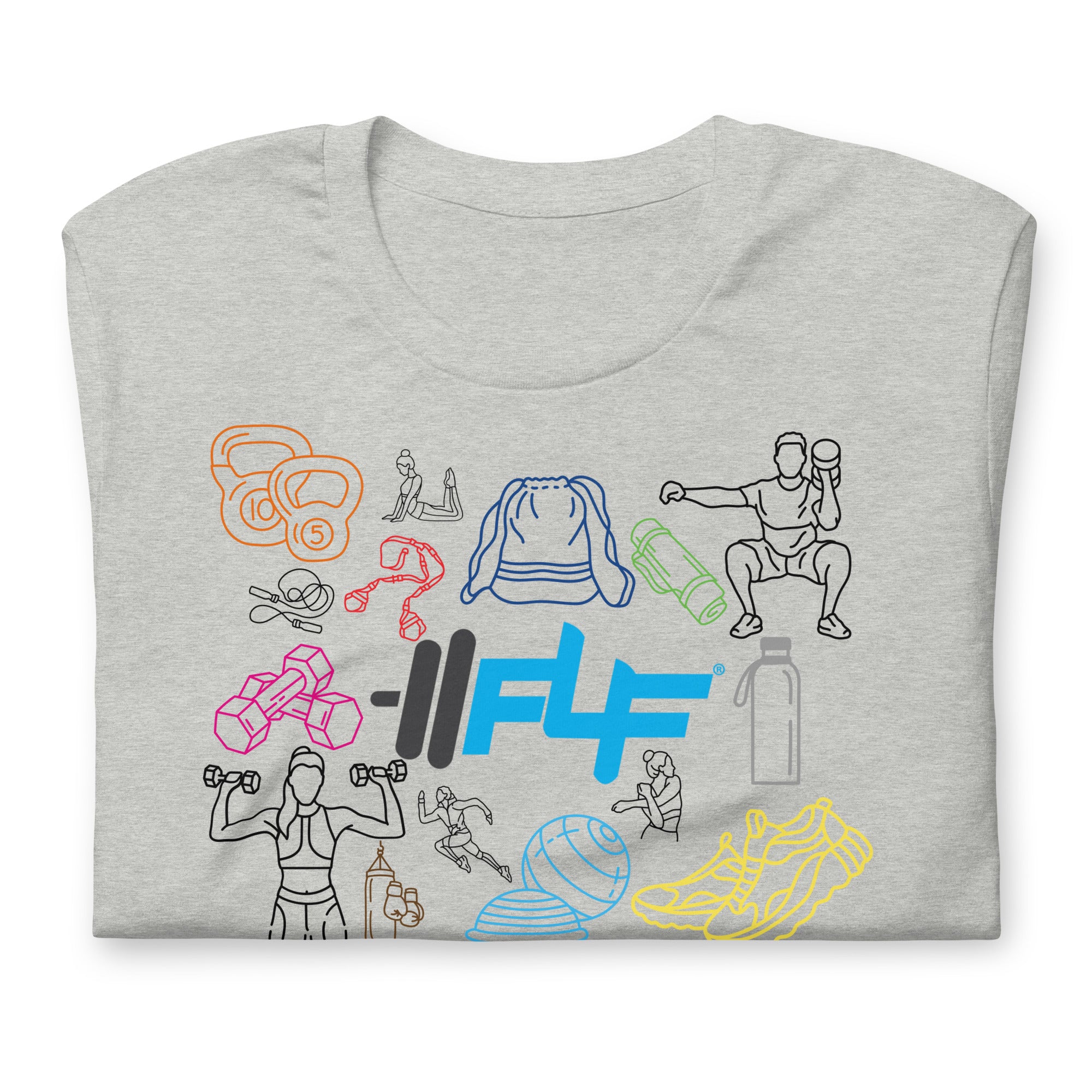 F4F Gym Icon T-Shirt image 1